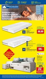 Bett im Lidl Prospekt in Wismar Aktueller Lidl Prospekt mit Bett, "LIDL LOHNT SICH", Seite 41