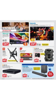 Fernseher im E center Prospekt "Aktuelle Angebote" mit 60 Seiten (Filderstadt)