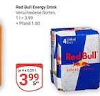 Energy Drink im Angebot bei GLOBUS in Neubrandenburg Energy Drink Angebote von Red Bull bei GLOBUS Neubrandenburg für 3,99 €