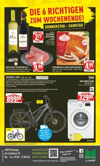 Waschmaschine im Marktkauf Prospekt "Aktuelle Angebote" mit 40 Seiten (Düsseldorf)