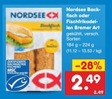 Backfisch von Nordsee im aktuellen Netto Marken-Discount Prospekt