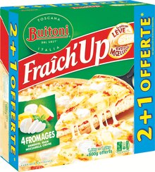Fraîch’up pizza surgelée - Carrefour Market à Nice Fraîch’up pizza surgelée en promo chez Carrefour Market Nice à 8,90 €