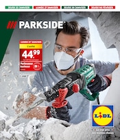 Catalogue Supermarchés Lidl en cours à Le Quinquis et alentours, "PARKSIDE", 38 pages, 23/01/2025 - 06/02/2025