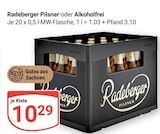Aktuelle Radeberger Angebote bei GLOBUS in Jena Aktuelles Pilsner Angebot bei GLOBUS in Jena ab 10,29 €