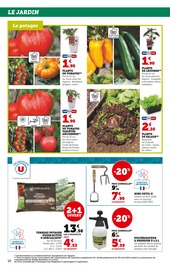 Plantes Angebote im Prospekt "Les beaux jours à prix bas" von Super U auf Seite 10