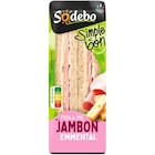Sandwich Simple & Bon ! - SODEBO à 1,59 € dans le catalogue Carrefour