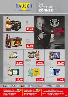 Bitburger im aktuellen Getränkefachmarkt Rausch Prospekt (Wetzlar) Bitburger im Getränkefachmarkt Rausch Prospekt "DIE GETRÄNKEKÖNNER" mit 2 Seiten (Wetzlar)