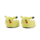 Pantoufle licence enfant - POKEMON - Carrefour Market à Saumur Pantoufle licence enfant - POKEMON en promo chez Carrefour Market Saumur à 9,99 €