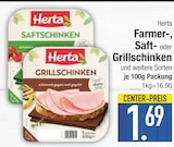 Farmerschinken im EDEKA Prospekt Farmerschinken von Herta im aktuellen EDEKA Prospekt für 1,69 €