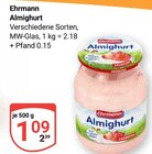 Almighurt im Angebot bei GLOBUS in Neubrandenburg Almighurt Angebote von Ehrmann bei GLOBUS Neubrandenburg für 1,09 €