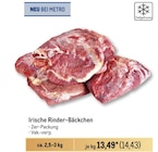 Irische Rinder-Bäckchen Angebote bei Metro Kaarst für 14,43 €