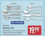 Besteck-Set Mattiert im Angebot bei ALDI Nord in Erfurt Besteck-Set Mattiert Angebote von Crofton bei ALDI Nord Erfurt für 19,99 €