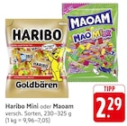 Mini Goldbären Angebote von Haribo bei E center Neustadt für 2,29 €
