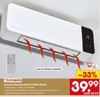 Keramik-Wandheizlüfter PTCWH-2000 im Angebot bei Netto Marken-Discount in Heidelberg Keramik-Wandheizlüfter PTCWH-2000 Angebote von TELEFUNKEN bei Netto Marken-Discount Heidelberg für 39,99 €
