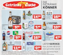 Getränke Oase Prospekt für Hamm: "Aktuelle Angebote", 1 Seite, 04.05.2026 - 09.05.2026