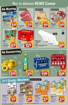 Fleisch im REWE Prospekt "Dein Markt" mit 34 Seiten (Halle (Saale))