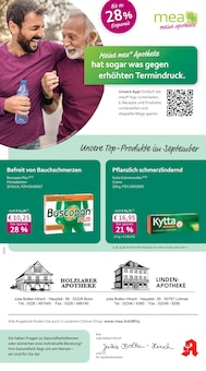 Aktueller mea - meine apotheke Prospekt "Unsere September-Angebote" Seite 1 von 4 Seiten für Lohmar