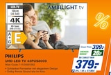 Aktuelles UHD LED TV 43PUS8009 Angebot bei expert in Suhl ab 379,00 €