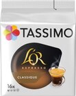 Espresso classique x16 - TASSIMO - Lidl à Dunkerque Espresso classique x16 - TASSIMO en promo chez Lidl Dunkerque à 2,03 €
