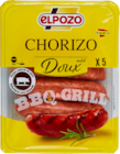 Chorizo Barbecue - ELPOZO en promo chez Carrefour Villeneuve-Loubet à 4,15 €