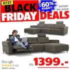 Bronx Ecksofa Angebote von Seats and Sofas bei Seats and Sofas Stuttgart für 1.399,00 €