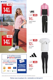 Promos Legging dans le catalogue "ENGAGÉS POUR UNE RENTRÉE MOINS CHÈRE." de Intersport à la page 12