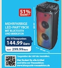 Mehrfarbige LED-Partybox Angebote bei Marktkauf Dortmund für 144,99 €