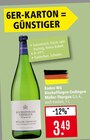 Bischoffingen-Endingen Müller-Thurgau Q.b.A., auch trocken im Angebot bei Marktkauf in Ravensburg Bischoffingen-Endingen Müller-Thurgau Q.b.A., auch trocken Angebote von Baden WG bei Marktkauf Ravensburg für 3,49 €