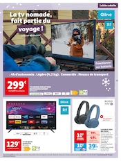 Télévision Angebote im Prospekt "Le catalogue de vos vacances d'hiver" von Auchan Hypermarché auf Seite 13