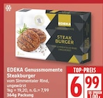 Steakburger von EDEKA Genussmomente im aktuellen EDEKA Prospekt