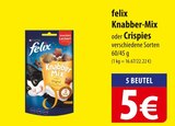 Knabber-Mix im Angebot bei famila Nordost in Gifhorn Knabber-Mix Angebote von felix bei famila Nordost Gifhorn für 5,00 €