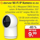 Zimmermann - Wi-Fi IP Kamera IIC-251 Angebot im Prospekt Wi-Fi IP Kamera IIC-251 bei Zimmermann im Prospekt "" für 9,99 €