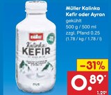 Aktuelle Joghurt Angebote bei Netto Marken-Discount in Freiburg (Breisgau) Aktuelles Kalinka Kefir Angebot bei Netto Marken-Discount in Freiburg (Breisgau) ab 0,89 €