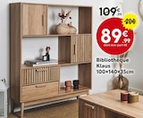 Promo Bibliothèque Klaus à 89,99 € dans le catalogue Maxi Bazar à Villeneuve-Loubet
