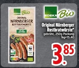 Original Nürnberger Rostbratwürste im EDEKA Prospekt Original Nürnberger Rostbratwürste von EDEKA Bio im aktuellen EDEKA Prospekt für 3,85 €