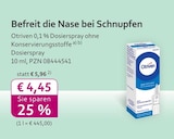 Aktuelle Nasenspray Angebote bei mea - meine apotheke in Frankfurt (Main) Aktuelles Otriven Angebot bei mea - meine apotheke in Frankfurt (Main) ab 4,45 €