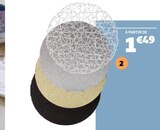 Set de table à 1,49 € dans le catalogue Gifi