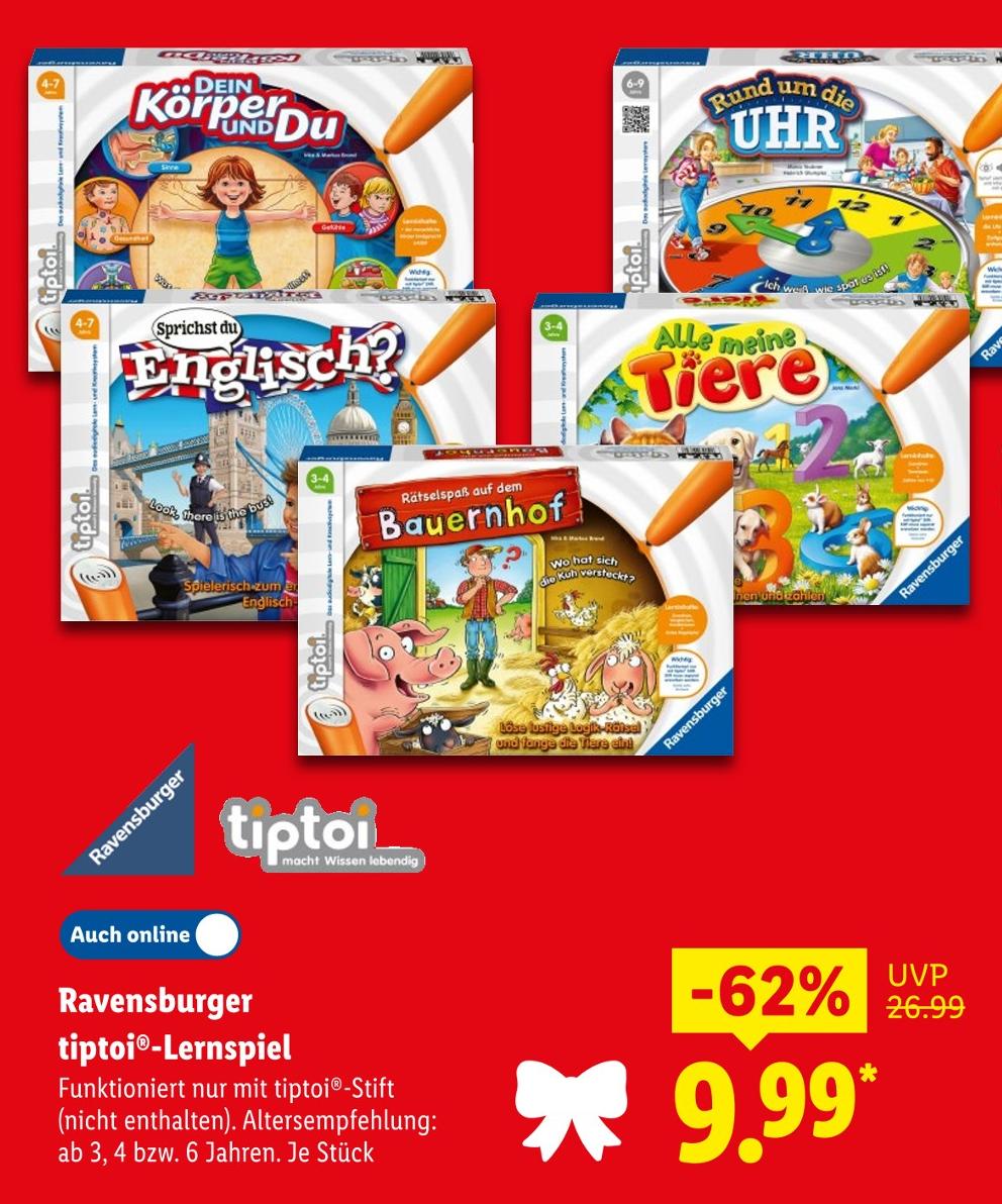 tiptoi®-Lernspiel