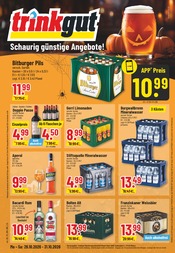 Trinkgut Getränkemärkte Prospekt der aktuellen Woche mit 10 Seiten, gültig von 26.10.2026 bis 31.10.2026, in Mülheim und Umgebung Aktueller Trinkgut Getränkemärkte Prospekt in Mülheim und Umgebung, "Aktuelle Angebote" mit 10 Seiten, 26.10.2026 - 31.10.2026