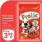 Hunde-trockenfutter im Angebot bei GLOBUS in Gotha Hunde-trockenfutter Angebote von Frolic bei GLOBUS Gotha für 3,99 €