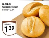 Aktuelles Weizenbrötchen Angebot bei GLOBUS in Duisburg ab 0,14 €