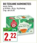 BIO TEEKANNE HARMONIETEES Angebote von TEEKANNE bei Marktkauf Köln für 2,22 €