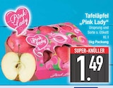 Tafeläpfel im EDEKA Prospekt Tafeläpfel von Pink Lady im aktuellen EDEKA Prospekt für 1,49 €
