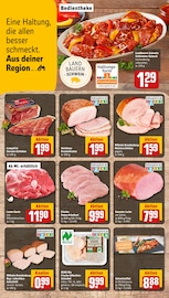 Aktueller REWE Prospekt mit Schweinefleisch, "Dein Markt", Seite 10