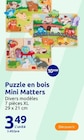 Puzzle en bois - MINI MATTERS dans le catalogue Action