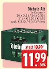 Alt im Angebot bei E center in Mülheim Alt Angebote von Diebels bei E center Mülheim für 11,99 €