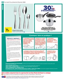 Prix et réduction Ménagère dans le prospectus Carrefour Market en cours Offre Ménagère dans le catalogue Carrefour Market du moment à la page 42