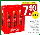 Coca Cola im Angebot bei WEZ in Bad Oeynhausen Coca Cola Angebote bei WEZ Bad Oeynhausen für 7,99 €