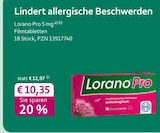 Lorano Pro 5 mg bei mea - meine apotheke im Prospekt "" für 10,35 €