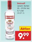 Vodka im Angebot bei Netto Marken-Discount in Wismar Vodka Angebote von Smirnoff bei Netto Marken-Discount Wismar für 9,99 €